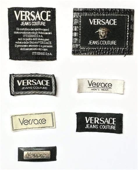 versace vintage tag id|authentication of Versace products.